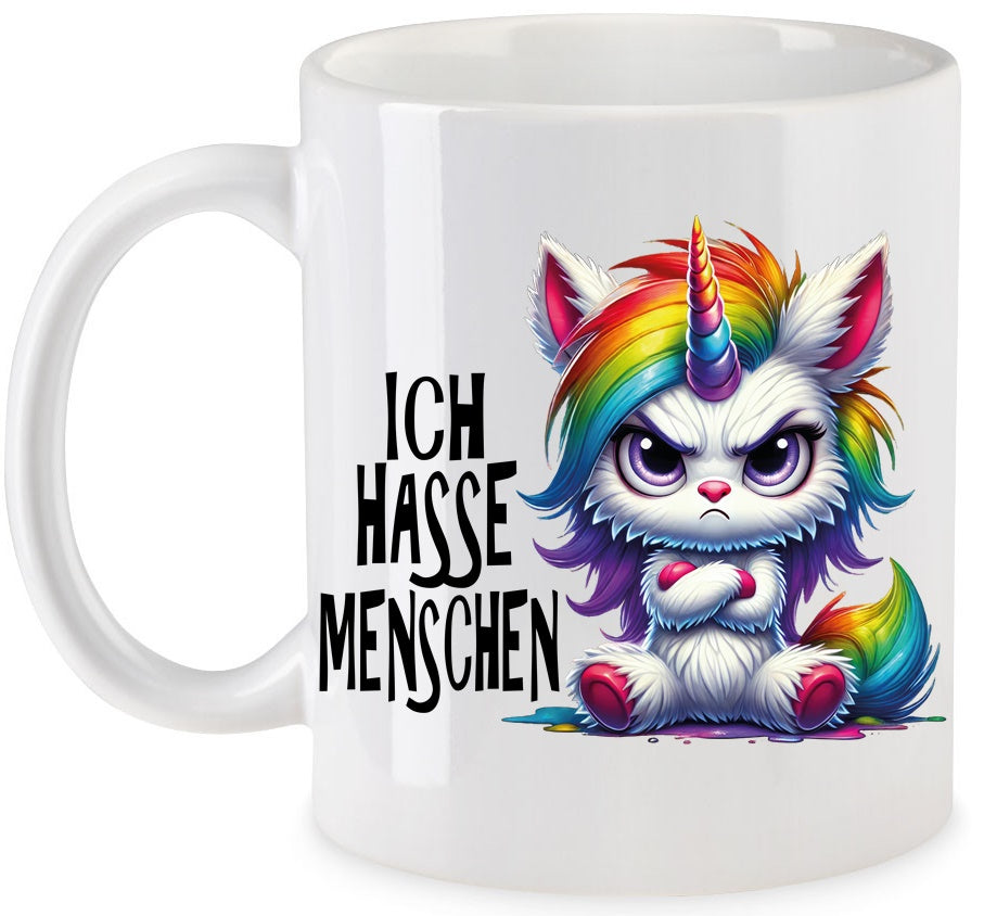 Je déteste les gens "Bocki la licorne LUI" Art n° : TABA